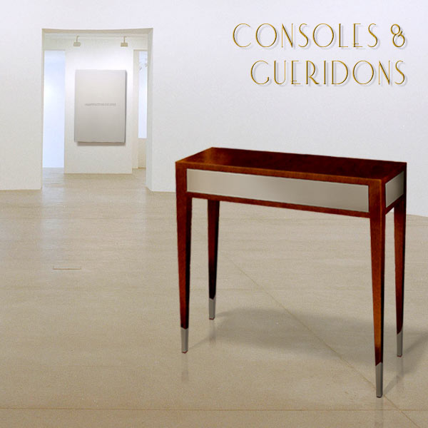 CONSOLE E GUERIDON. ARTE, DESIGN E LUSSO