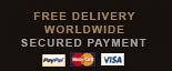 Free worldwide delivery