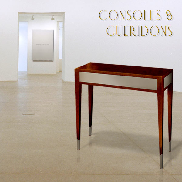 CONSOLES AND GUERIDONS. ART, DESIGN AND LUXURY